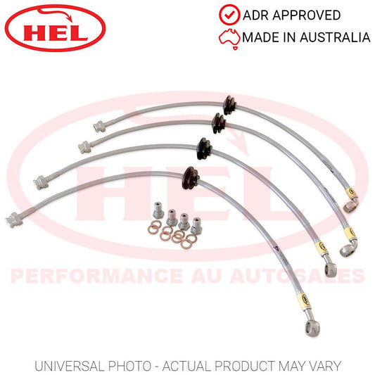 HEL Performance Braided Brake Lines - Alfa Romeo GTV 2.0 Twin Spark 98-03 (155 BHP)
