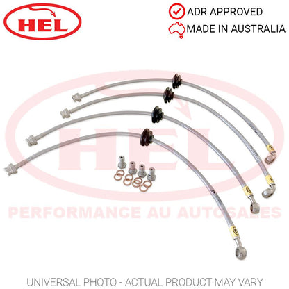 HEL Performance Brake Lines - Audi A3 Quattro 3.2 03- (345mm Front Discs)