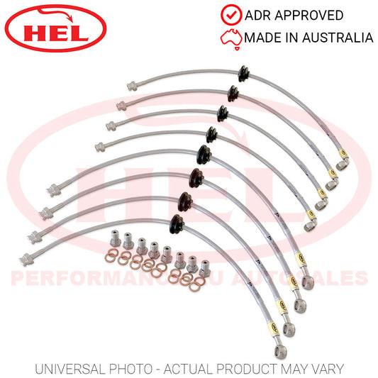HEL Brake Lines TOYOTA Land Cruiser 76 78 79 Series w'DPF 2017- (+5" Lift)
