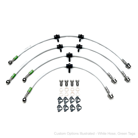 HEL Performance Braided Brake Line Kit - Honda S2000