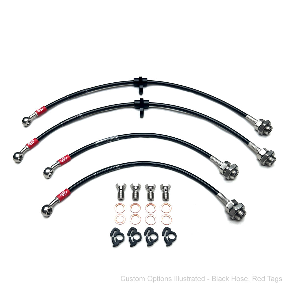 HEL Performance Braided Brake Line Kit - Toyota Supra Mk4 JZA80 - HEL Auto