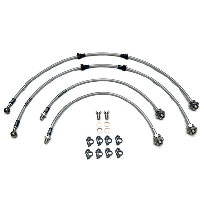 HEL Performance Braided Brake Line Kit - Toyota Supra Mk3 MA70 - HEL Auto