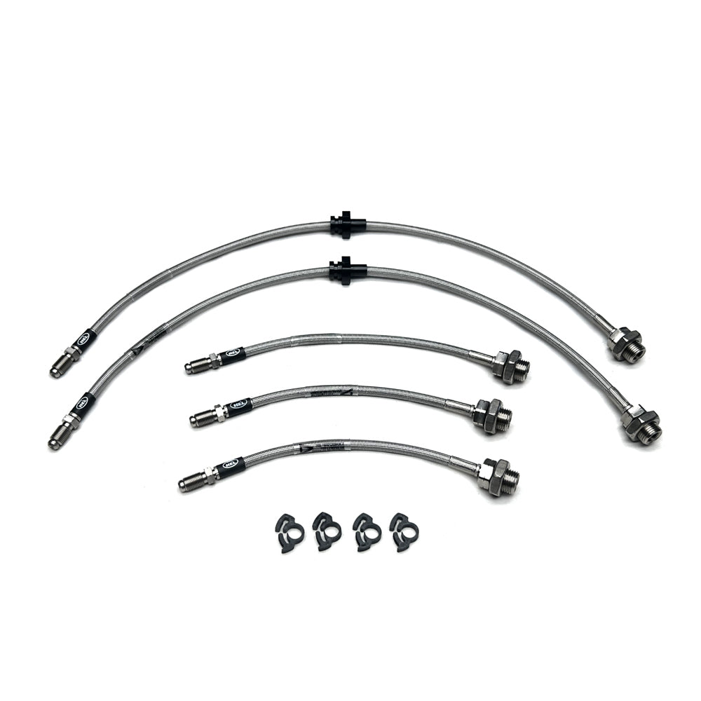 HEL Braided Brake Line Kit - Toyota Corolla Sprinter AE86 83-87 JDM - HEL Auto