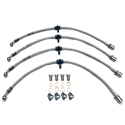HEL Performance Braided Brake Line Kit - Subaru G3 WRX/STI 08-14 - HEL Auto