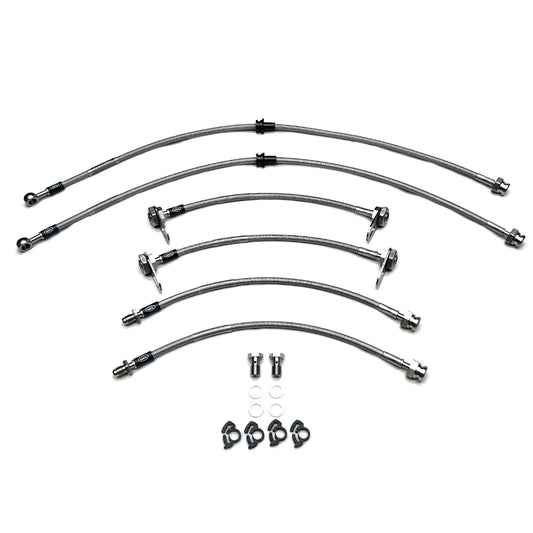 HEL Braided Brake Line Kit - Mitsubishi CJ Turbo Lancer & Ralliart Lancer 07-17