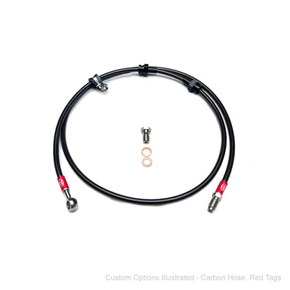 HEL Performance Braided Clutch Line Kit - Mazda FD RX-7 (Full Length) - HEL Auto