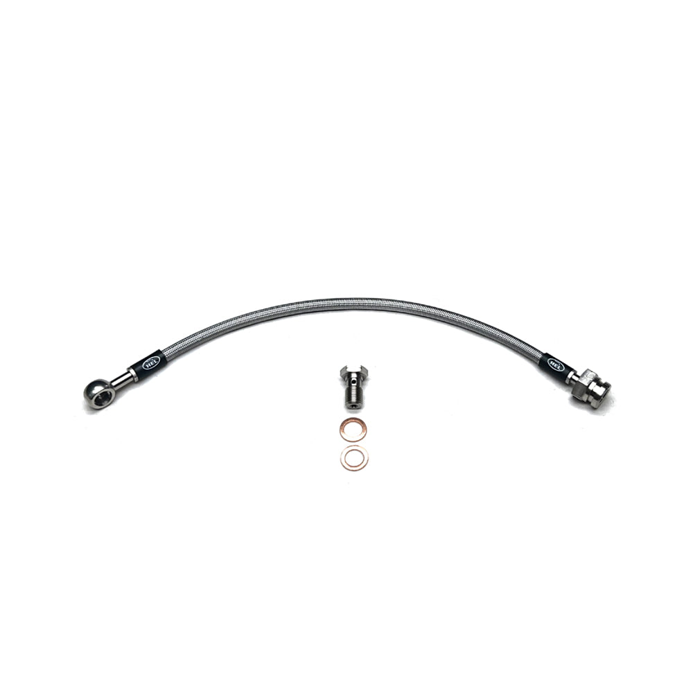 HEL Performance Braided Clutch Line Kit - Mitsubishi Evo 1-3 (OEM Length)