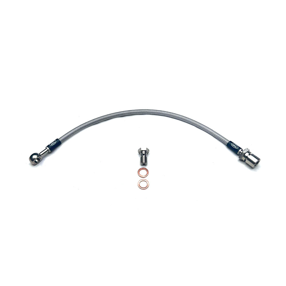 HEL Performance Braided Clutch Line Kit - Subaru GD WRX/STI 01-07 (OEM Length)