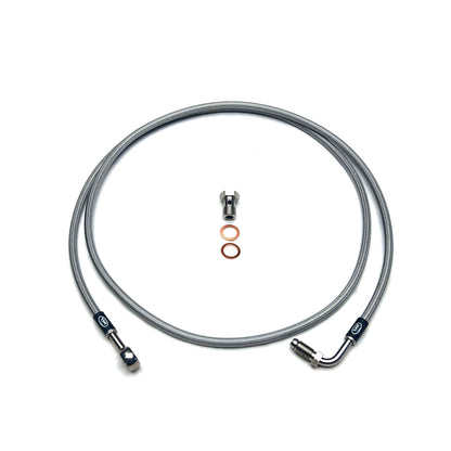 HEL Performance Braided Clutch Line Kit - Honda EP3 Civic Type-R (Full Length) - HEL Auto