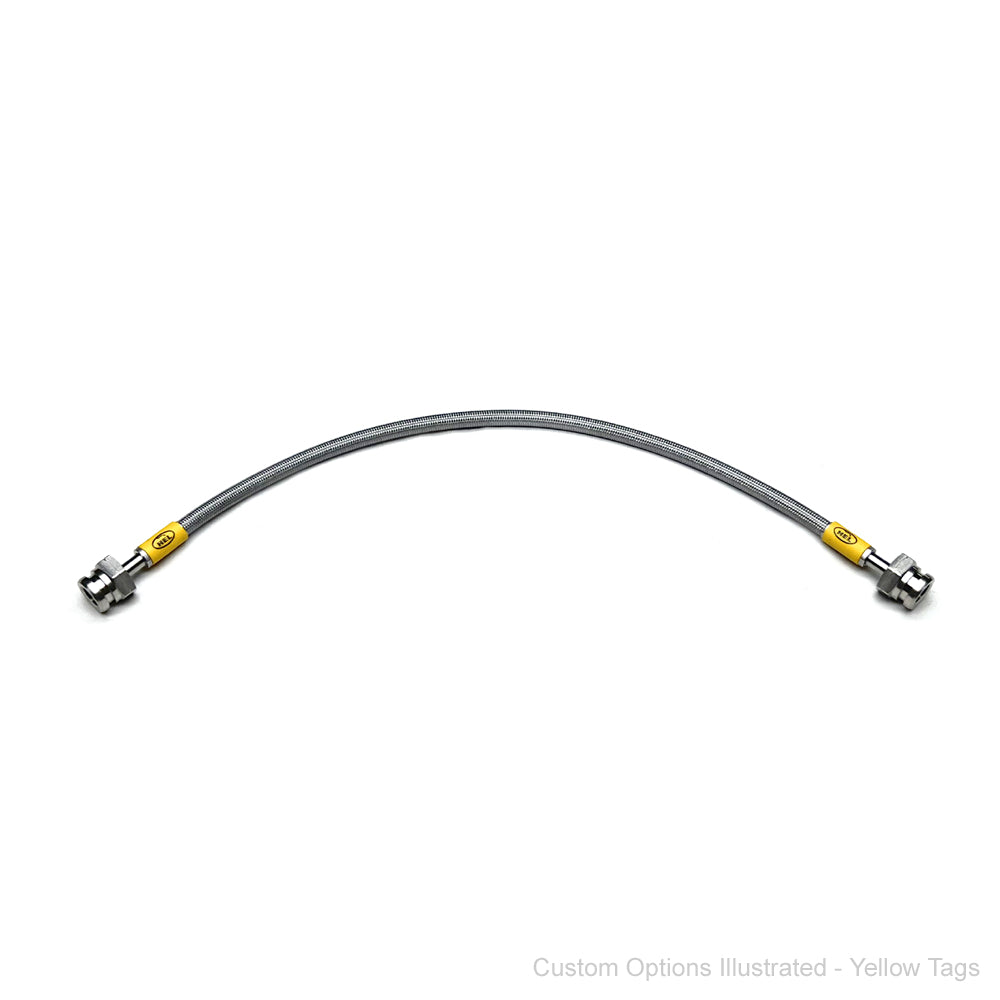 HEL Braided Clutch Line Kit - Honda FN2 Civic Type-R (OEM length CDV delete bypass)