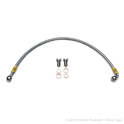 HEL Braided Clutch Line Kit - MAZDA RX-2-5 & RX-7 Series 1-3 w' FC RX-7 Gearbox