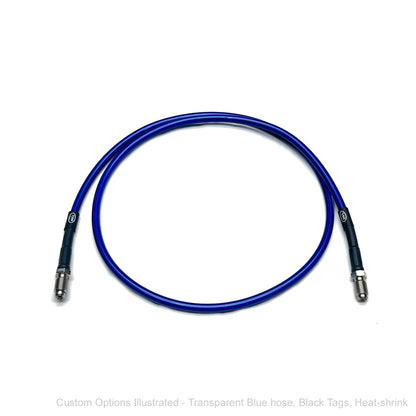 HEL Braided Clutch Line Kit - Toyota Cressida MX83 W58 gearbox (Full Length) - HEL Auto