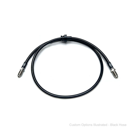 HEL Performance Braided Clutch Line Kit - Nissan R31 Skyline ADM Model w/GTS-T Gearbox (Full Length) - HEL Auto