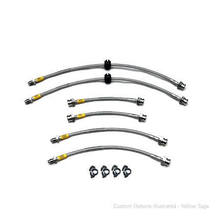 HEL Performance Brake Lines - Fiat Abarth 500 1.4 695 Maserati (Brembo)