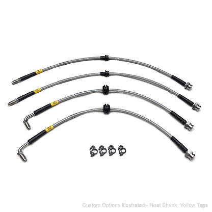 HEL Performance Braided Brake Line Kit - Ford Fiesta XR4 04-09
