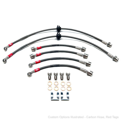 HEL Performance Braided Brake Line Kit - Holden Commodore VT/VU/VX/VY/VZ (IRS, w/Traction Control)
