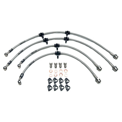 HEL Performance Braided Brake Lines - Honda Civic EG4 1.5 LSi 91-96 (Rear Discs)