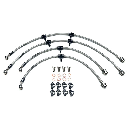 HEL Performance Braided Brake Lines - Honda Civic EG4 1.5 LSi 91-96 (Rear Discs)