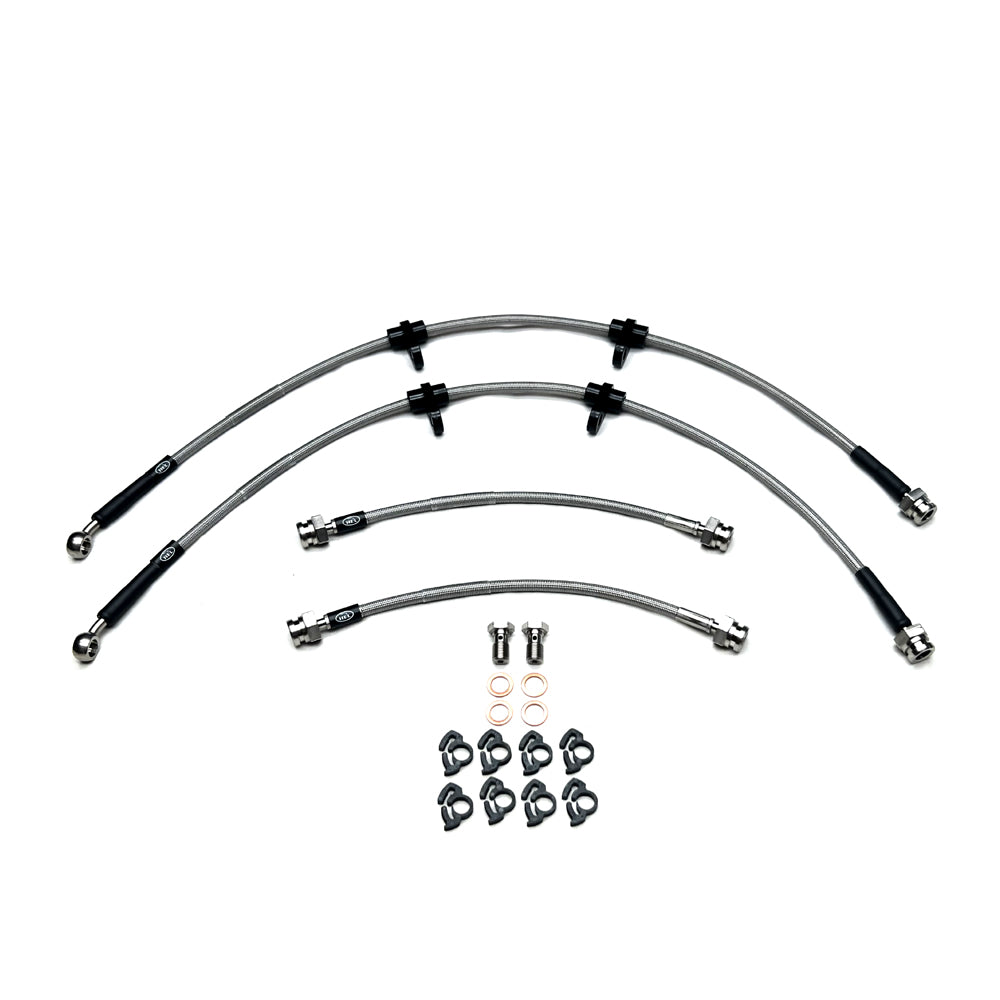HEL Braided Brake Lines - Honda Civic EG4 1.5 LSi 91-96 (Rear Drums)