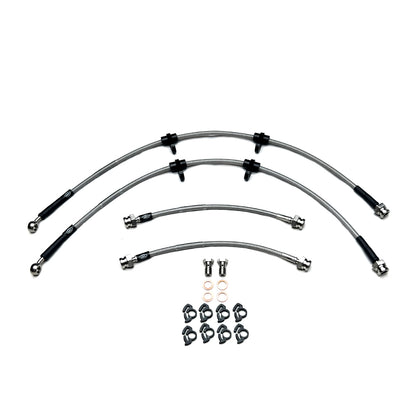 HEL Braided Brake Lines - Honda Civic EG4 1.5 LSi 91-96 (Rear Drums)