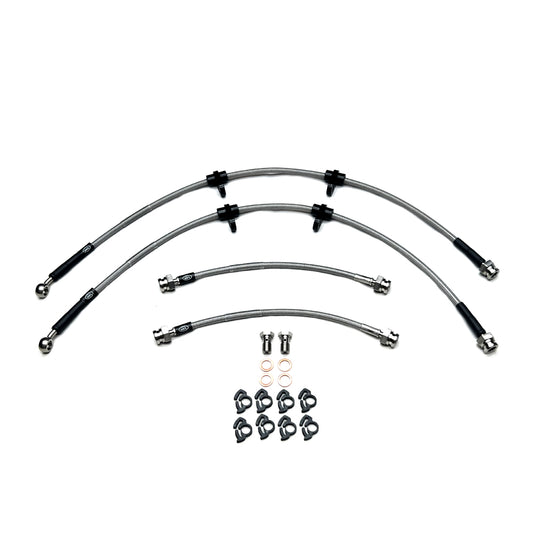 HEL Braided Brake Lines - Honda Civic EG4 1.5 LSi 91-96 (Rear Drums)