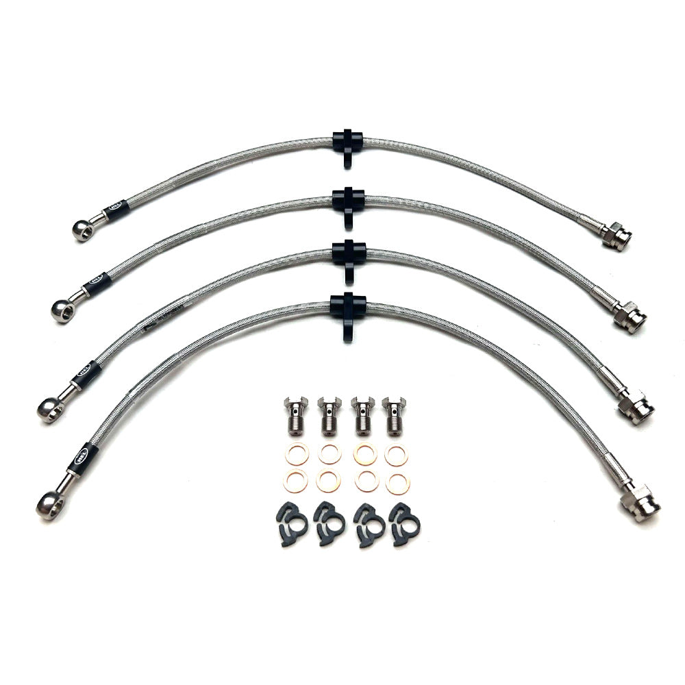 HEL Performance Braided Brake Line - Honda Civic EK (Disc Rear) HON-4 ...