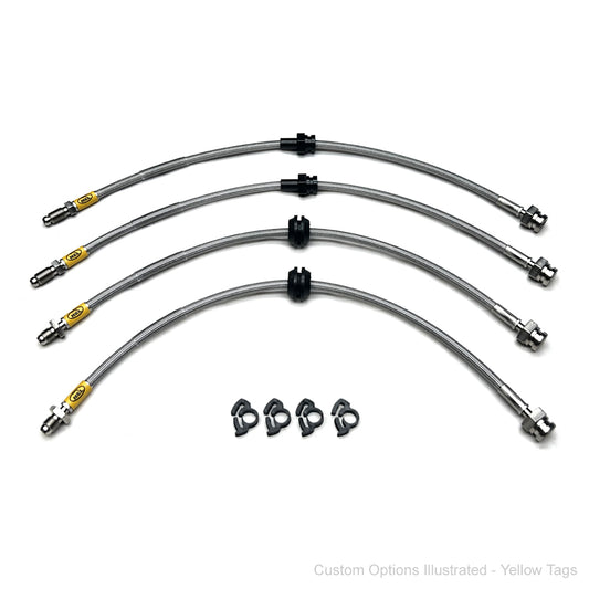 HEL Performance Braided Brake Line Kit - Mazda 3 BK/BL SP23/SP25/MPS