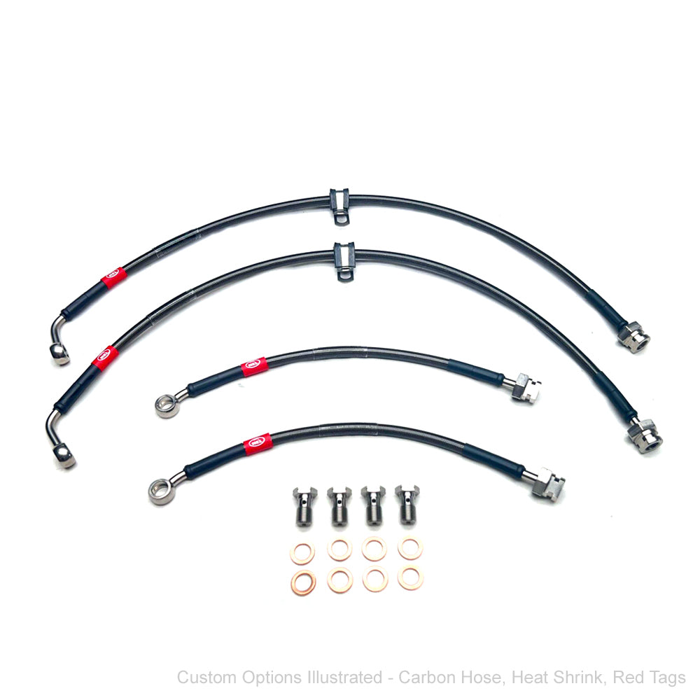 HEL Performance Braided Brake Lines - Mazda RX-8 1.3 03-12
