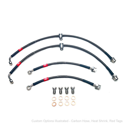 HEL Performance Braided Brake Lines - Mazda RX-8 1.3 03-12