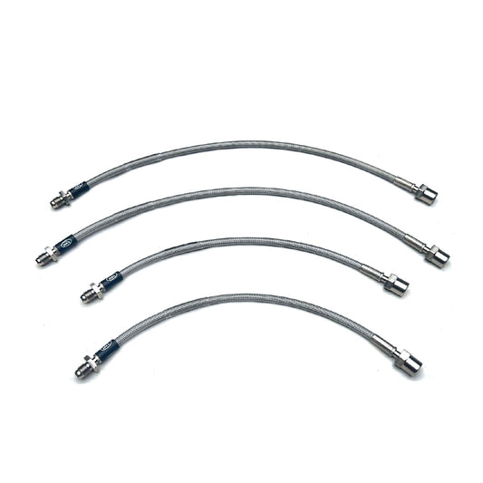 HEL Performance Braided Brake Lines - Mercedes C Class 202 Series C36 AMG 3.6 97