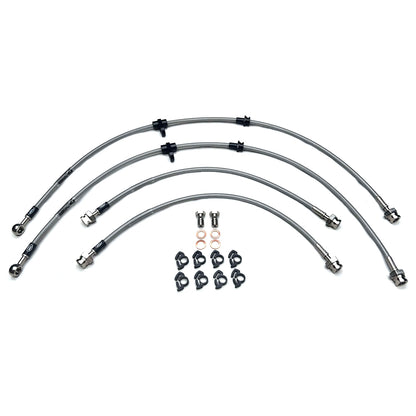 HEL Performance Braided Brake Line Kit - Mitsubishi Triton 4x4 MQ (3" Lift)
