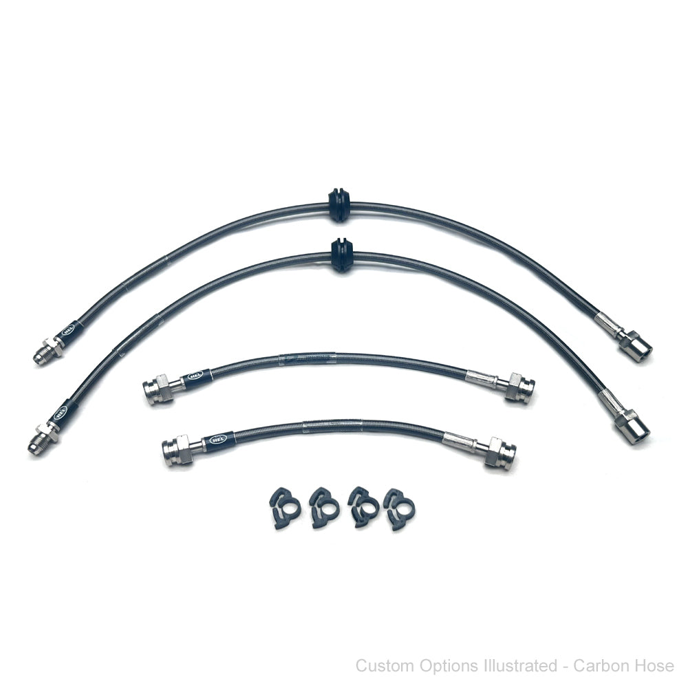 HEL Performance Braided Brake Lines - Peugeot 306 2.0 S16 94-97 (ABS/Rear Discs)