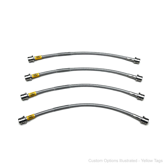HEL Performance Braided Brake Lines - Porsche 911 (997) All Variants 04-12