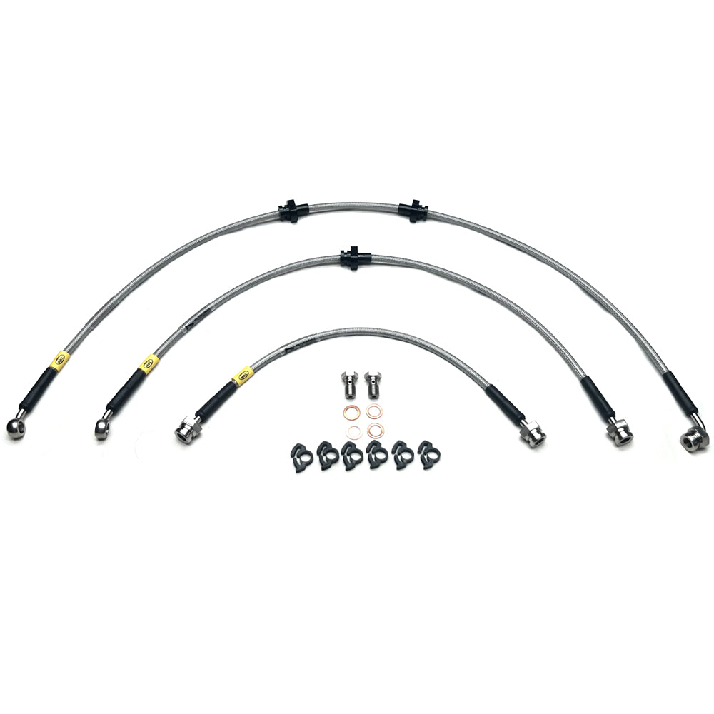 HEL Performance Braided Brake Line Kit - Suzuki Vitara SE416 1.6 91-98 (4" Lift)