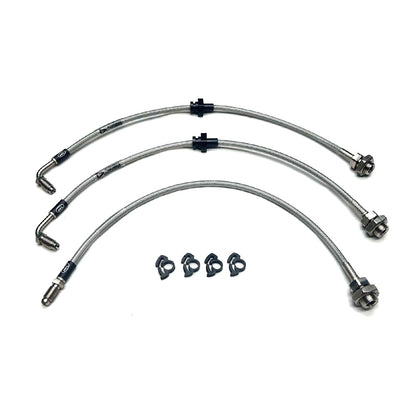 HEL Braided Brake Line Kit - Toyota Hilux KUN26 4x4 (Non-TRC, 2" Lift) - HEL Auto