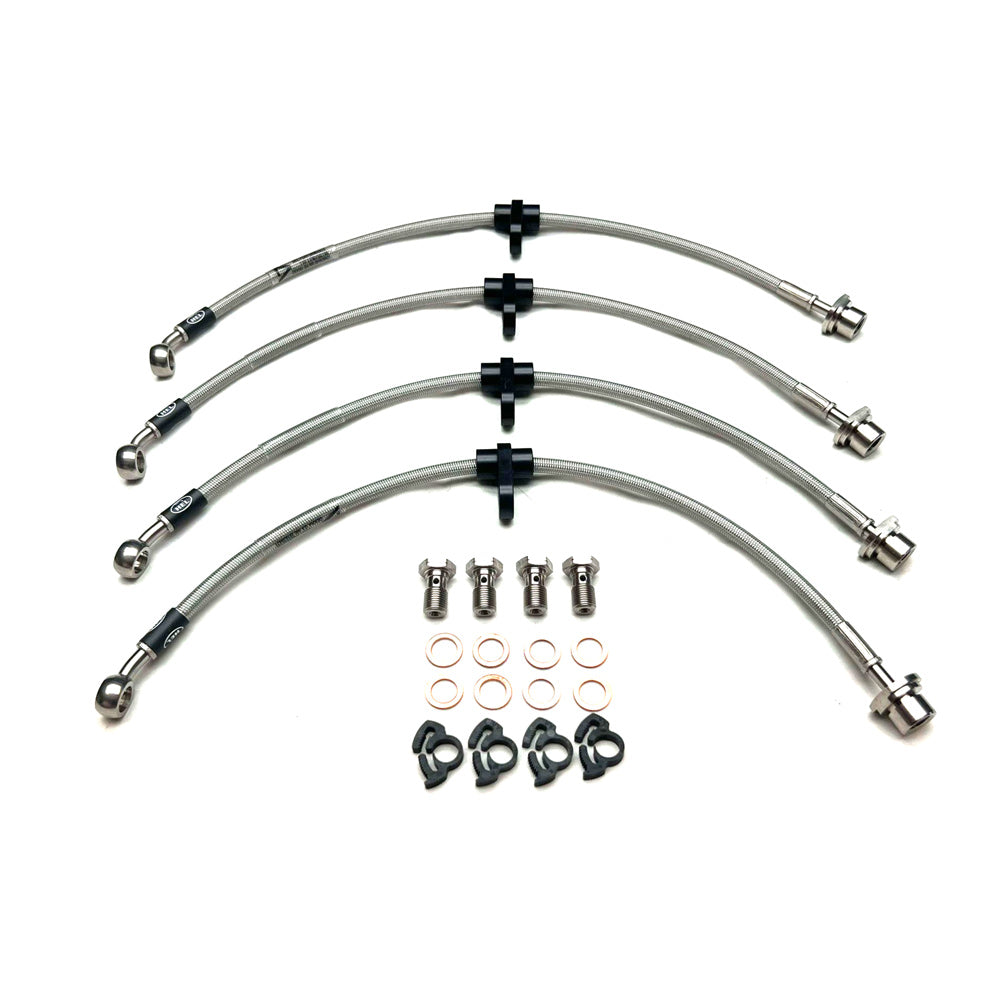 HEL Performance Braided Brake Line Kit - Toyota MR2 ZZW30 - HEL Auto