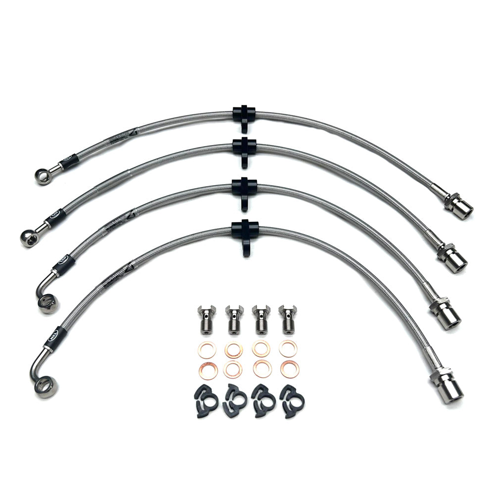HEL Performance Braided Brake Line Kit - Toyota 86 GTS/Subaru BRZ 2012-2021 - HEL Auto