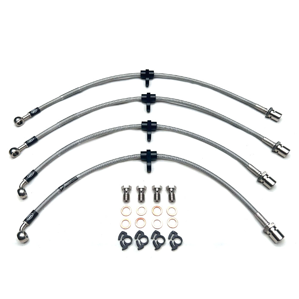 HEL Braided Brake Line Kit - Toyota 86 GT 2012-2021 - HEL Auto