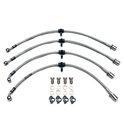 HEL Braided Brake Line Kit - Toyota 86 GT 2012-2021 - HEL Auto