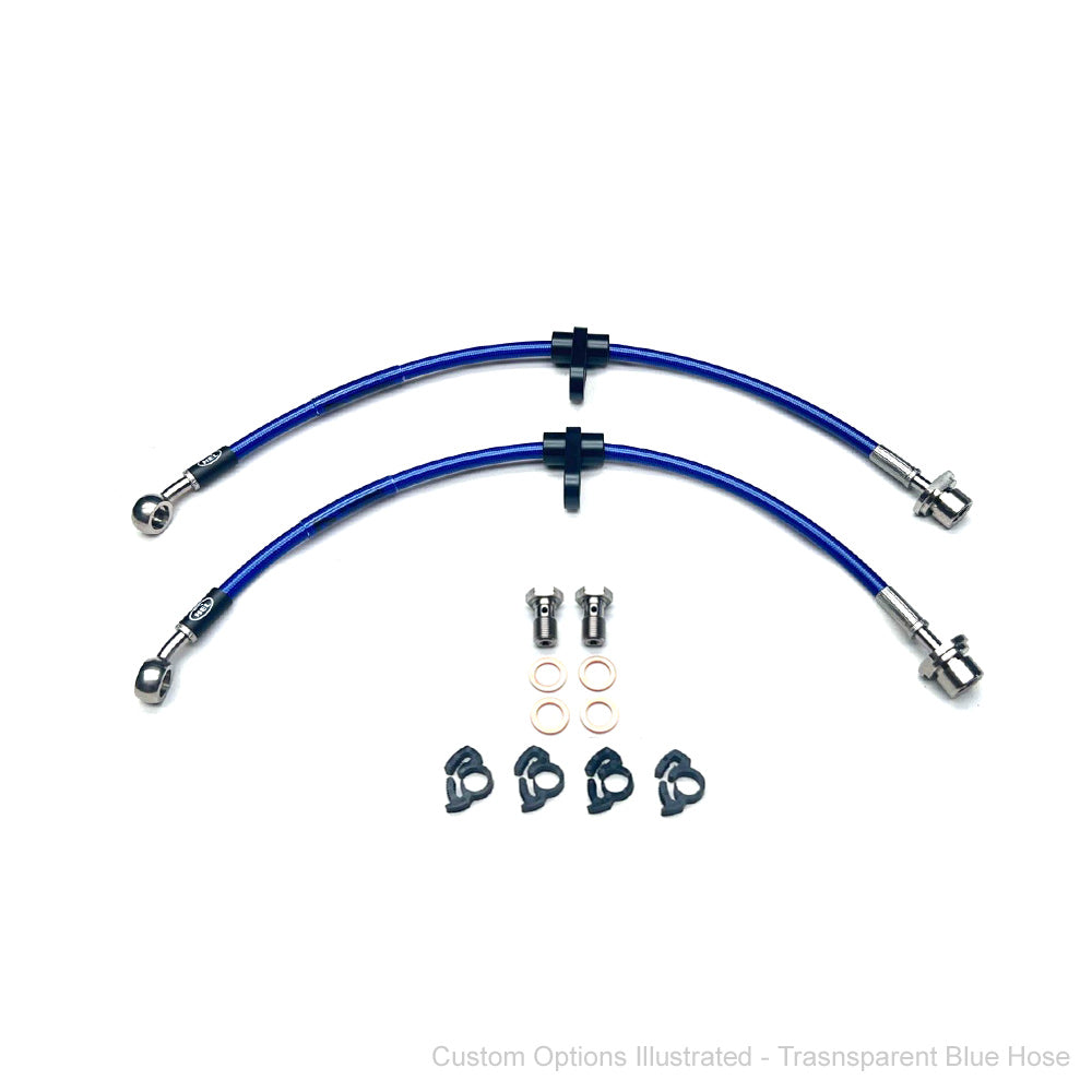 HEL Performance Braided Brake Line Kit - Toyota Chaser JZX90/JZX100 (Front Lines Only)
