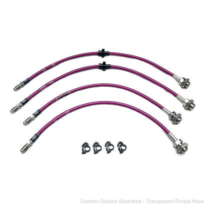 HEL Performance Braided Brake Line Kit - Toyota Cressida MX83 - HEL Auto