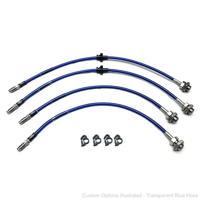 HEL Performance Braided Brake Line Kit - Toyota Cressida MX83 - HEL Auto
