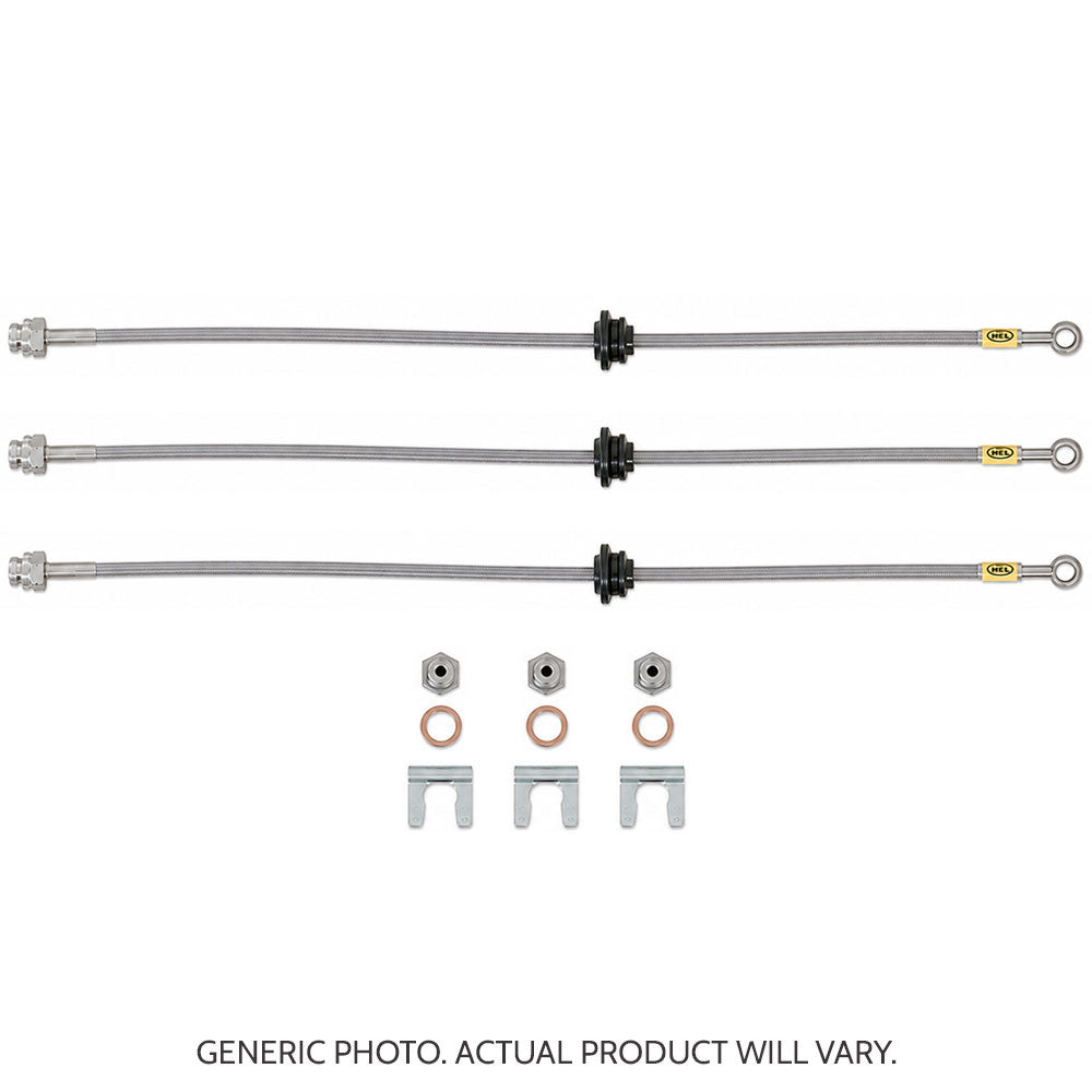 HEL Performance Brake Line Kit - Suzuki Jimny Gen 3 JB43 NON ABS 98-06 (Stock Height) - HEL Auto