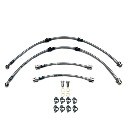 HEL Performance Braided Brake Line Kit - VW Golf R Mk6 09-10 (PBR Caliper) - HEL Auto