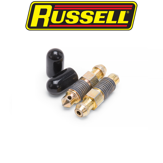 Russell Speed Bleeder Bleed Nipple PAIR - 8mm x 1.0 (639550)